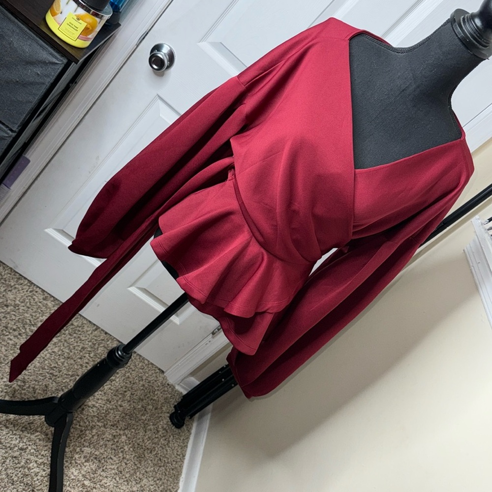 Full Wrap Blouse